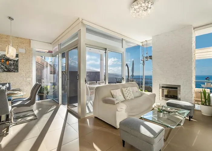 Villa Golden Horizon Con Piscina Privada Climatizada Santa Úrsula