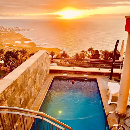 Golden Horizon Con Piscina Privada Climatizada Santa Ursula (Tenerife)